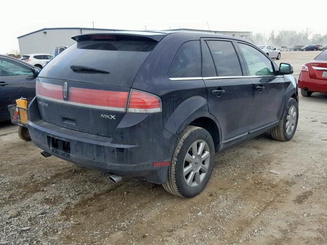 2LMDU68CX7BJ10313 - 2007 LINCOLN MKX PURPLE photo 4