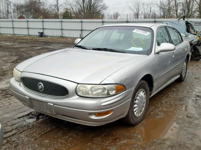 1G4HP52K244155122 - 2004 BUICK LESABRE CU SILVER photo 2