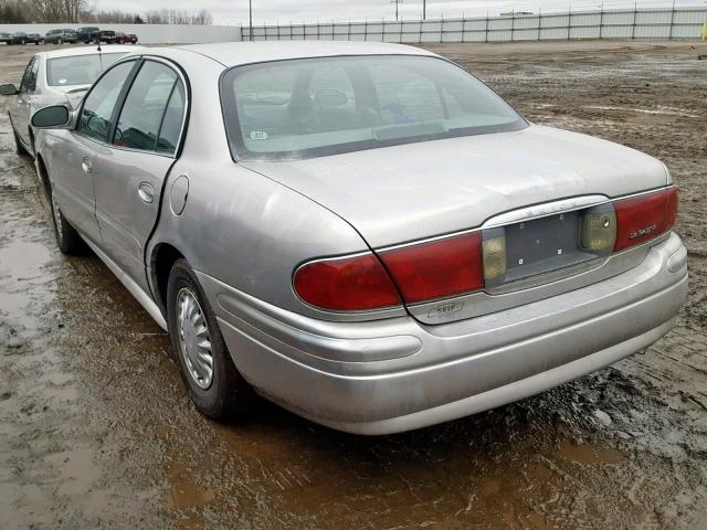 1G4HP52K244155122 - 2004 BUICK LESABRE CU SILVER photo 3