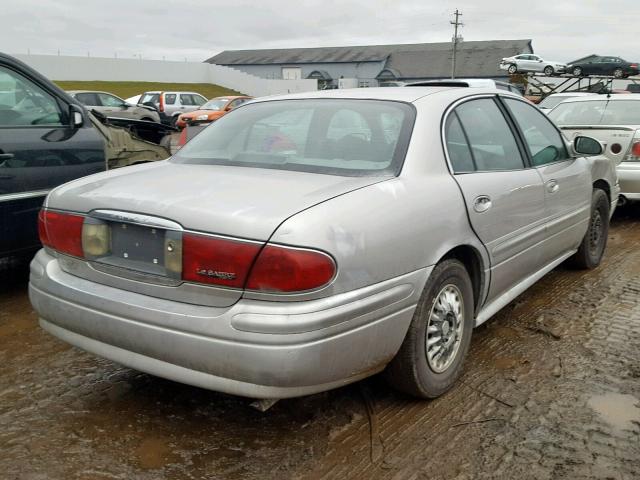 1G4HP52K244155122 - 2004 BUICK LESABRE CU SILVER photo 4