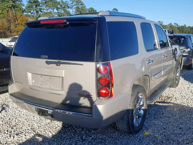 1GKFK63817J327072 - 2007 GMC YUKON DENA BEIGE photo 4