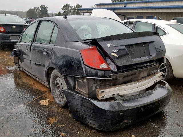 1G8AJ55F66Z174150 - 2006 SATURN ION LEVEL BLACK photo 3