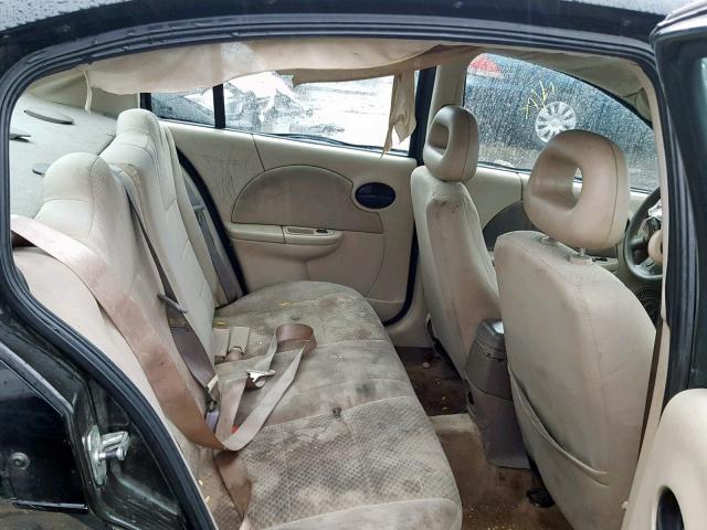 1G8AJ55F66Z174150 - 2006 SATURN ION LEVEL BLACK photo 6