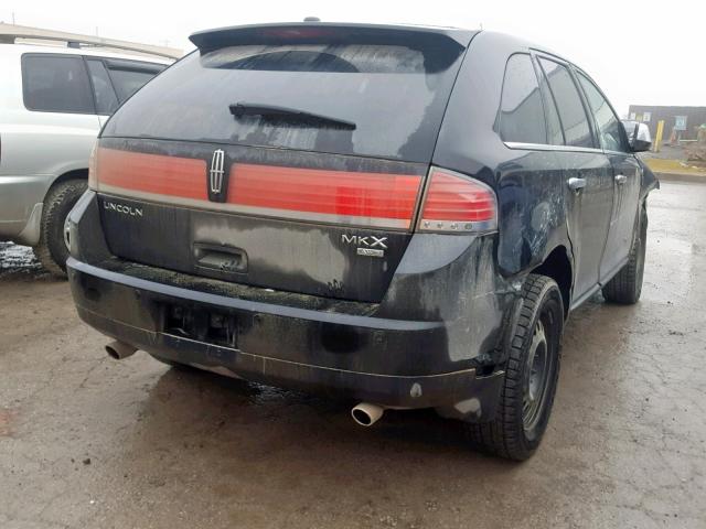 2LMDU88C19BJ06567 - 2009 LINCOLN MKX BLACK photo 4