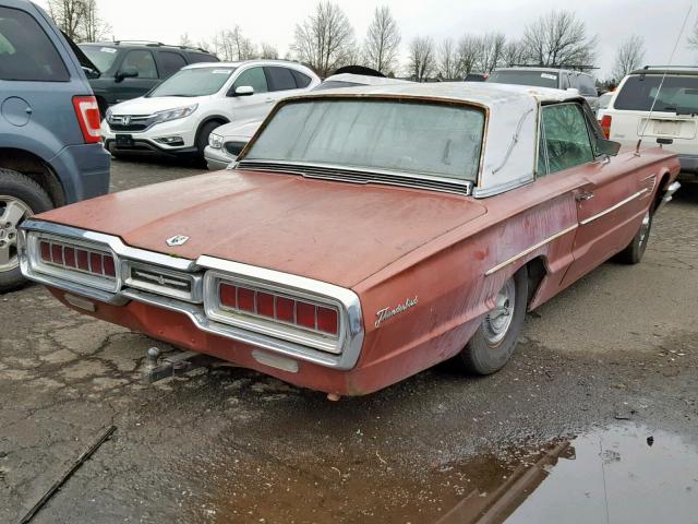 5Y87Z150934 - 1965 FORD TBIRD GOLD photo 4