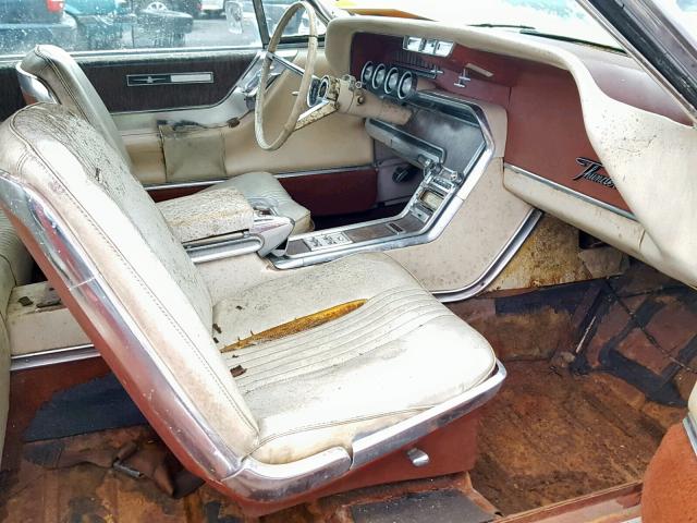 5Y87Z150934 - 1965 FORD TBIRD GOLD photo 5