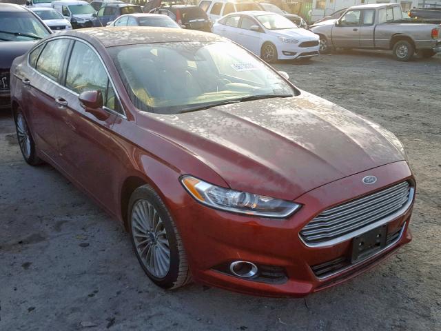 3FA6P0D90ER344746 - 2014 FORD FUSION TIT MAROON photo 1