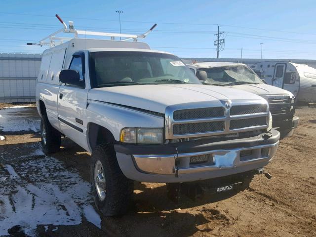 3B7KF26632M309167 - 2002 DODGE RAM 2500 WHITE photo 1