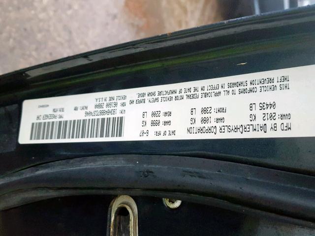 1B3HB48B87D374046 - 2007 DODGE CALIBER SX GRAY photo 10