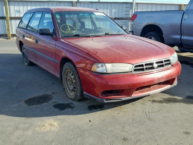 4S3BK435XW7312571 - 1998 SUBARU LEGACY L RED photo 1