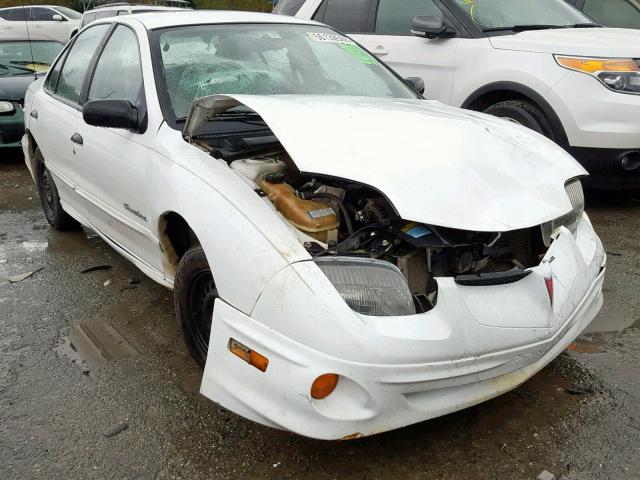 1G2JB5247Y7221307 - 2000 PONTIAC SUNFIRE SE WHITE photo 1