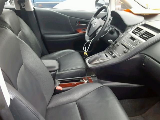 JTHBB1BA3A2022674 - 2010 LEXUS HS 250H GRAY photo 5