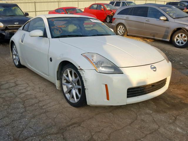 JN1AZ34D53T111027 - 2003 NISSAN 350Z COUPE WHITE photo 1