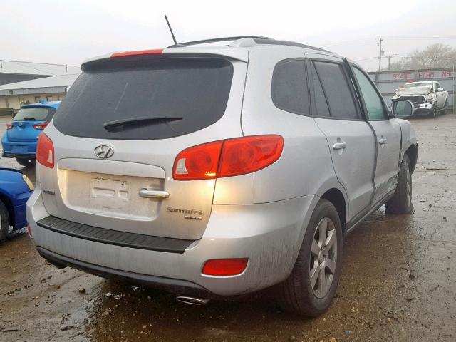 5NMSH13E49H268514 - 2009 HYUNDAI SANTA FE S BLUE photo 4