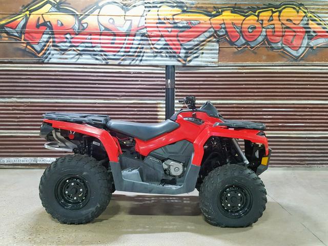 3JBLMHK14EJ000002 - 2014 CAN-AM OUTLANDER RED photo 1