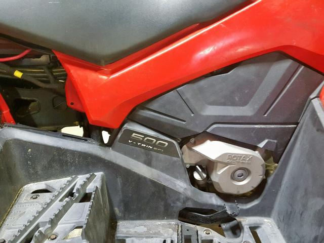 3JBLMHK14EJ000002 - 2014 CAN-AM OUTLANDER RED photo 12