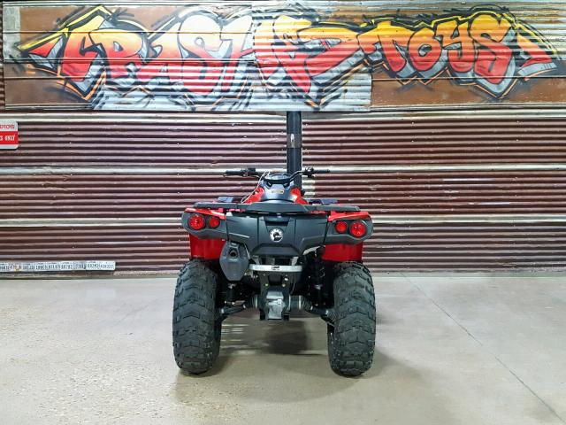 3JBLMHK14EJ000002 - 2014 CAN-AM OUTLANDER RED photo 7