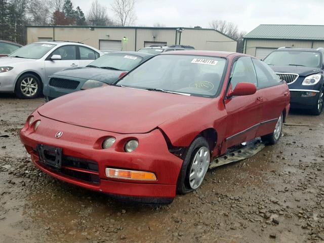 JH4DB7558RS008467 - 1994 ACURA INTEGRA LS RED photo 2