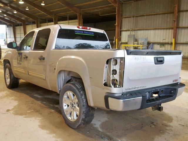 2GTEC13JX71527274 - 2007 GMC NEW SIERRA SILVER photo 3