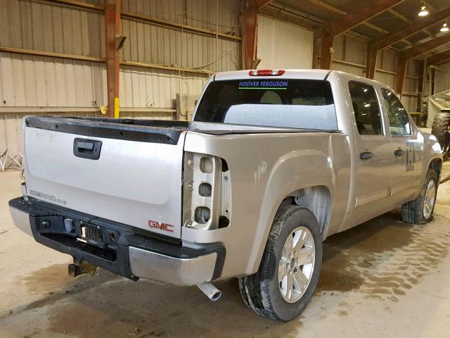 2GTEC13JX71527274 - 2007 GMC NEW SIERRA SILVER photo 4