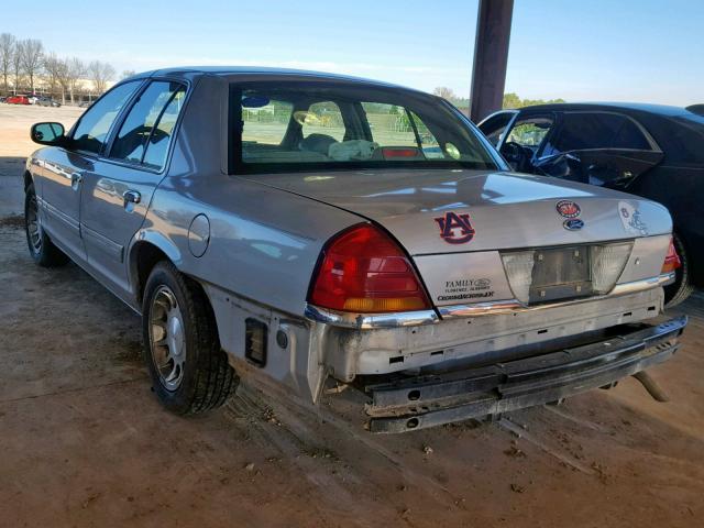 2FAFP74W0XX101490 - 1999 FORD CROWN VICT SILVER photo 3