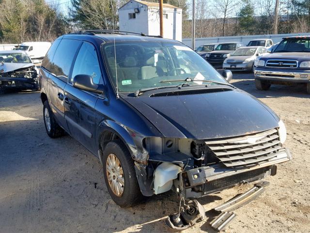 1A4GP45R46B608264 - 2006 CHRYSLER TOWN & COU BLACK photo 1