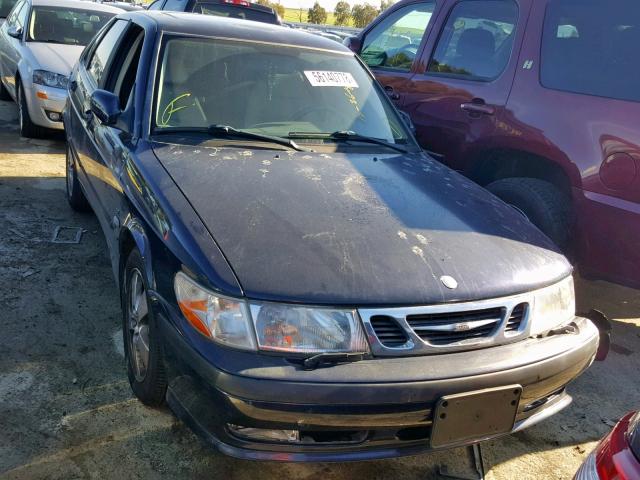 YS3DF58K122002763 - 2002 SAAB 9-3 SE BLUE photo 1