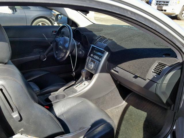 JTKDE177870181458 - 2007 TOYOTA SCION TC ვერცხლისფერი ფოტო 5
