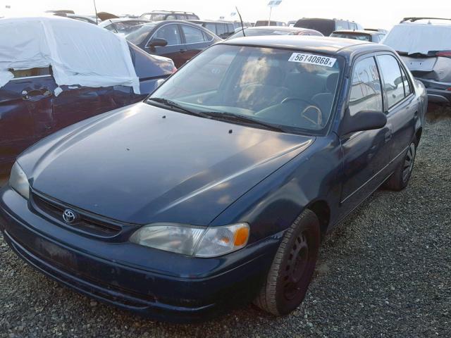 1NXBR12E3XZ295574 - 1999 TOYOTA COROLLA VE TURQUOISE photo 2