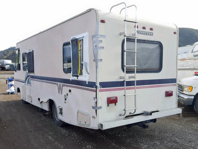 1GBJP37N0R3300334 - 1994 WNBG MOTORHOME WHITE photo 3