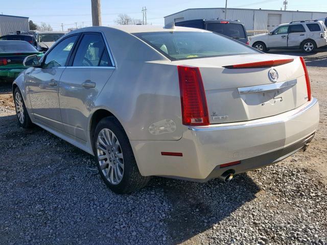 1G6DJ5EV6A0123869 - 2010 CADILLAC CTS PERFOR CREAM photo 3