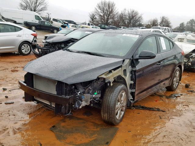 5NPD84LF0JH336821 - 2018 HYUNDAI ELANTRA SE BLACK photo 2