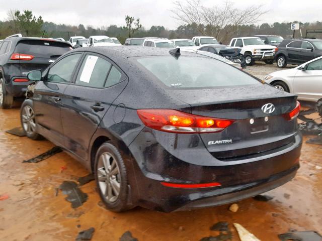 5NPD84LF0JH336821 - 2018 HYUNDAI ELANTRA SE BLACK photo 3