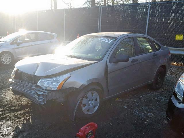 1FAHP34N68W203477 - 2008 FORD FOCUS S/SE GOLD photo 2