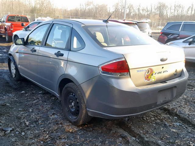 1FAHP34N68W203477 - 2008 FORD FOCUS S/SE GOLD photo 3