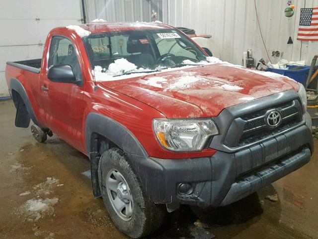 5TFPX4EN7EX020055 - 2014 TOYOTA TACOMA RED photo 1