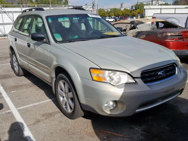 4S4BP61C567312794 - 2006 SUBARU LEGACY OUT TAN photo 1