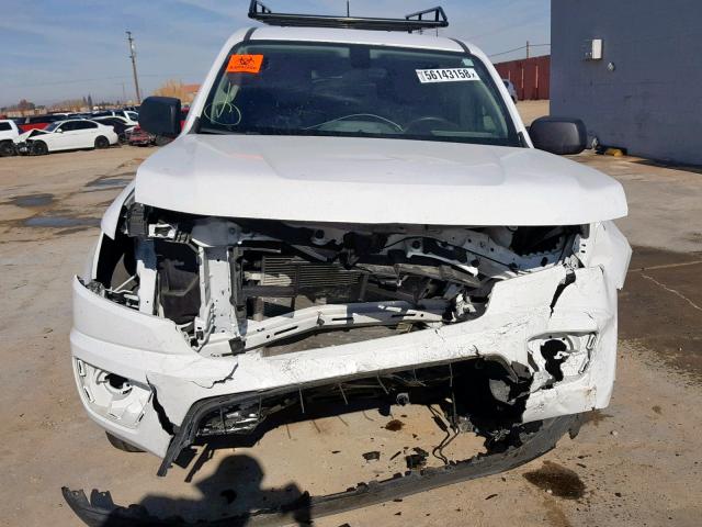 1GCHSBEA9G1348264 - 2016 CHEVROLET COLORADO WHITE photo 9