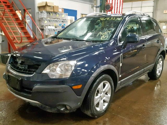 3GNAL2EK2ES528678 - 2014 CHEVROLET CAPTIVA LS 蓝色 照片 2