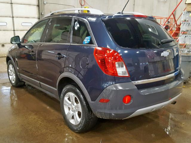 3GNAL2EK2ES528678 - 2014 CHEVROLET CAPTIVA LS 蓝色 照片 3