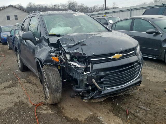 3GNCJLSB4JL417045 - 2018 CHEVROLET TRAX 1LT CHARCOAL photo 1