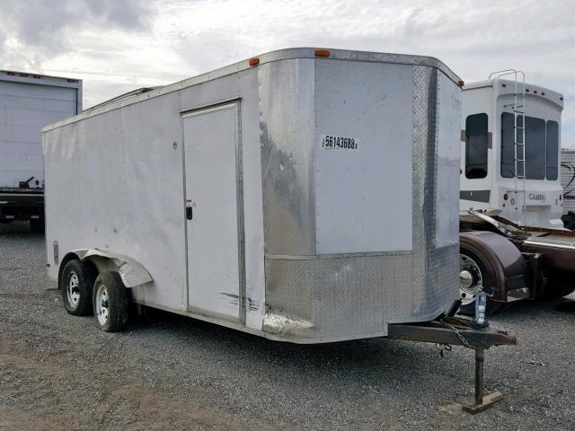 5YCBE1624FH025711 - 2015 ARNI TRAILER WHITE photo 1