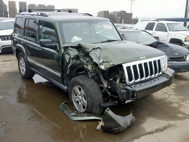 1J8HG58218C142815 - 2008 JEEP COMMANDER Yaşıl foto 1