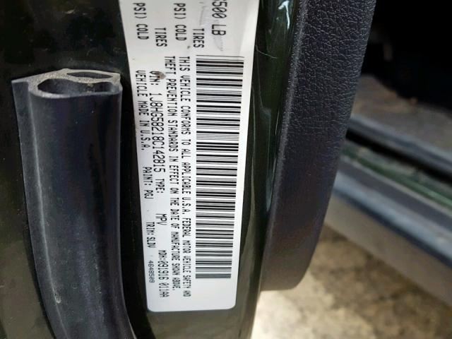 1J8HG58218C142815 - 2008 JEEP COMMANDER Yaşıl foto 10