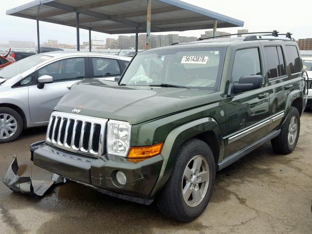 1J8HG58218C142815 - 2008 JEEP COMMANDER Yaşıl foto 2