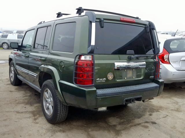 1J8HG58218C142815 - 2008 JEEP COMMANDER Yaşıl foto 3