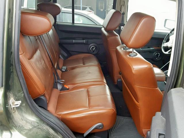 1J8HG58218C142815 - 2008 JEEP COMMANDER Yaşıl foto 6