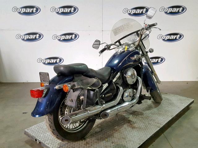 JKBVNCB104B521850 - 2004 KAWASAKI VN800 B BLUE photo 4