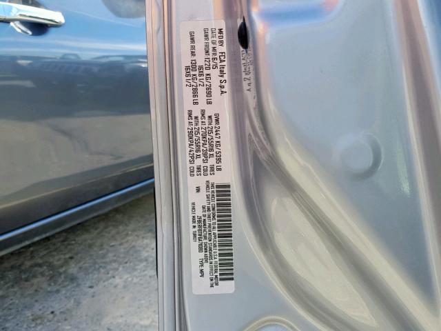 ZFBERFBT1F6A71080 - 2015 RAM PROMASTER 银色 照片 10