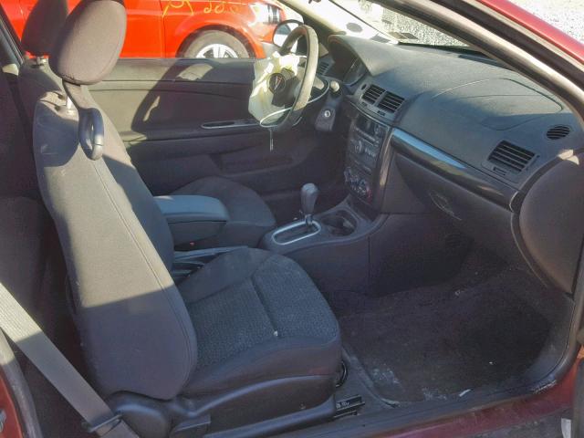1G2AL18F387243030 - 2008 PONTIAC G5 RED photo 5